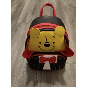 Loungefly Disney Winnie the Pooh Vampire Cosplay Mini Backpack Halloween NEW